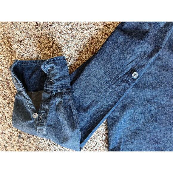 J.CREW Women's Keeper Denim Chambray Shirt, Button Down, Size 6, Classic, Cotton - Picture 11 of 11